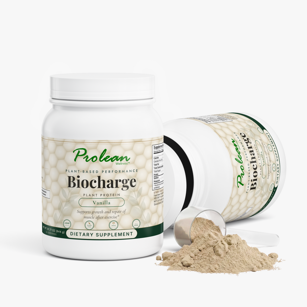 Biocharge Plant Protein (Vanilla)