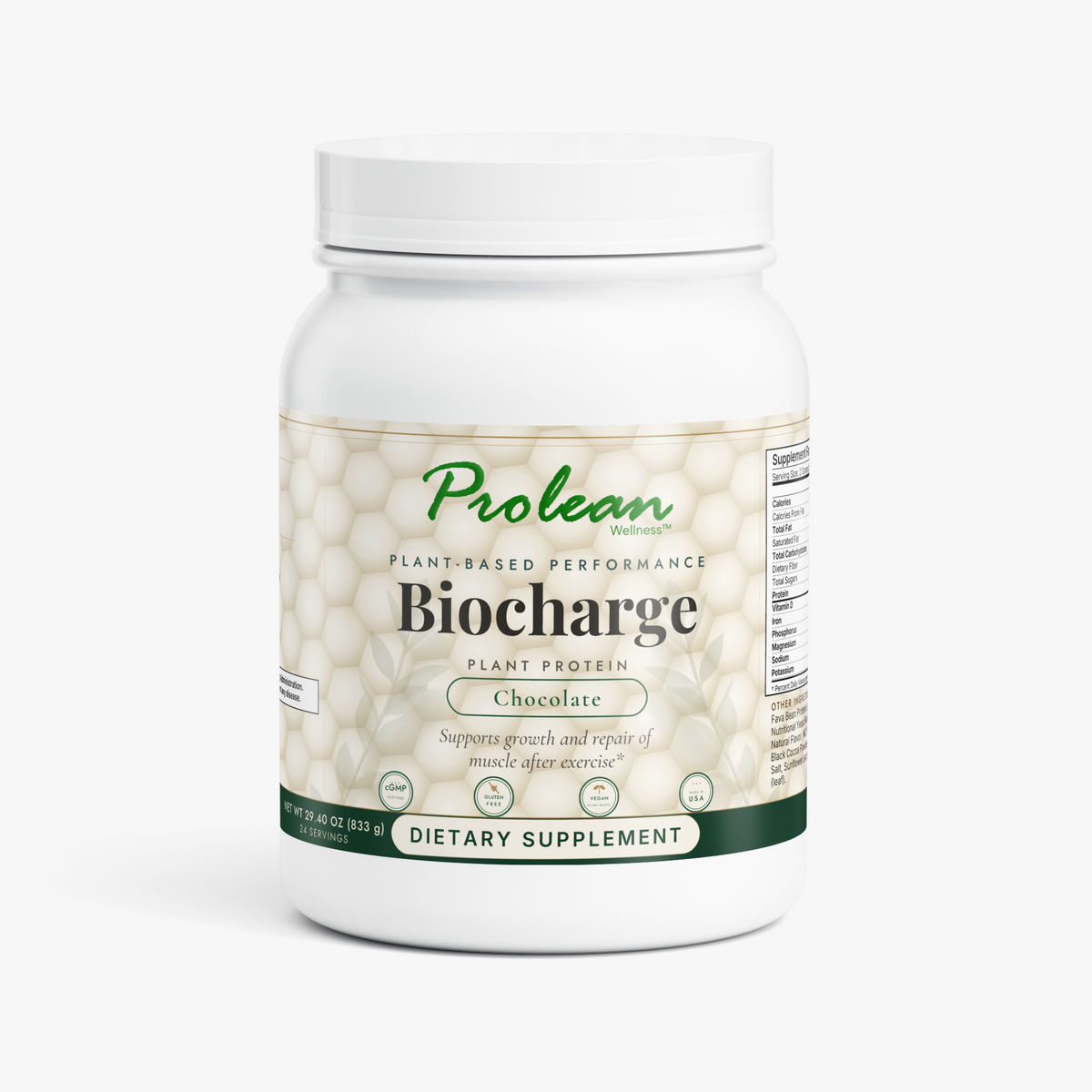 Biocharge Plant Protein (Chocolate)