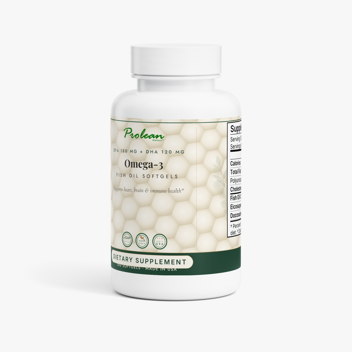 Omega-3 EPA 180mg + DHA 120mg
