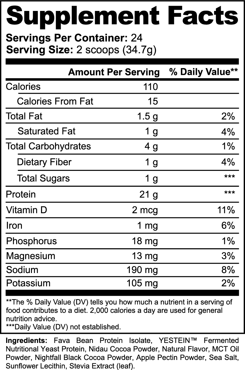 Biocharge Plant Protein (Chocolate)