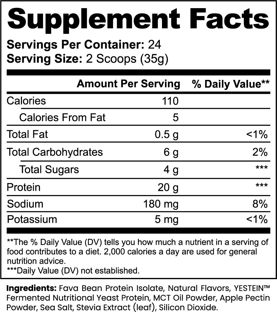 Biocharge Plant Protein (Vanilla)